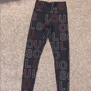 NEVER WORN SOULCYCLE LEGGINGS